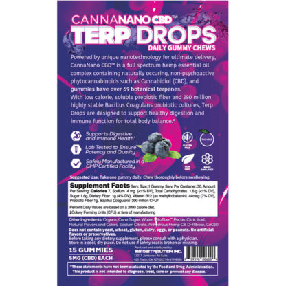 Canna Nano CBD™ Terp Drops - 75MG CBD - Image 2